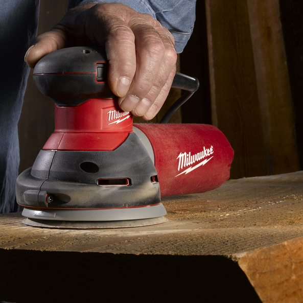 SANDERS MILWAUKEE RANDOM ORBIT SANDER 300W 125MM ROS125E